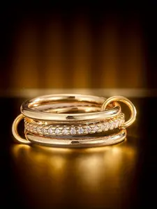 1 Piece of Three-ring Ring for Family and Friends Holiday Party Banquet Accessories