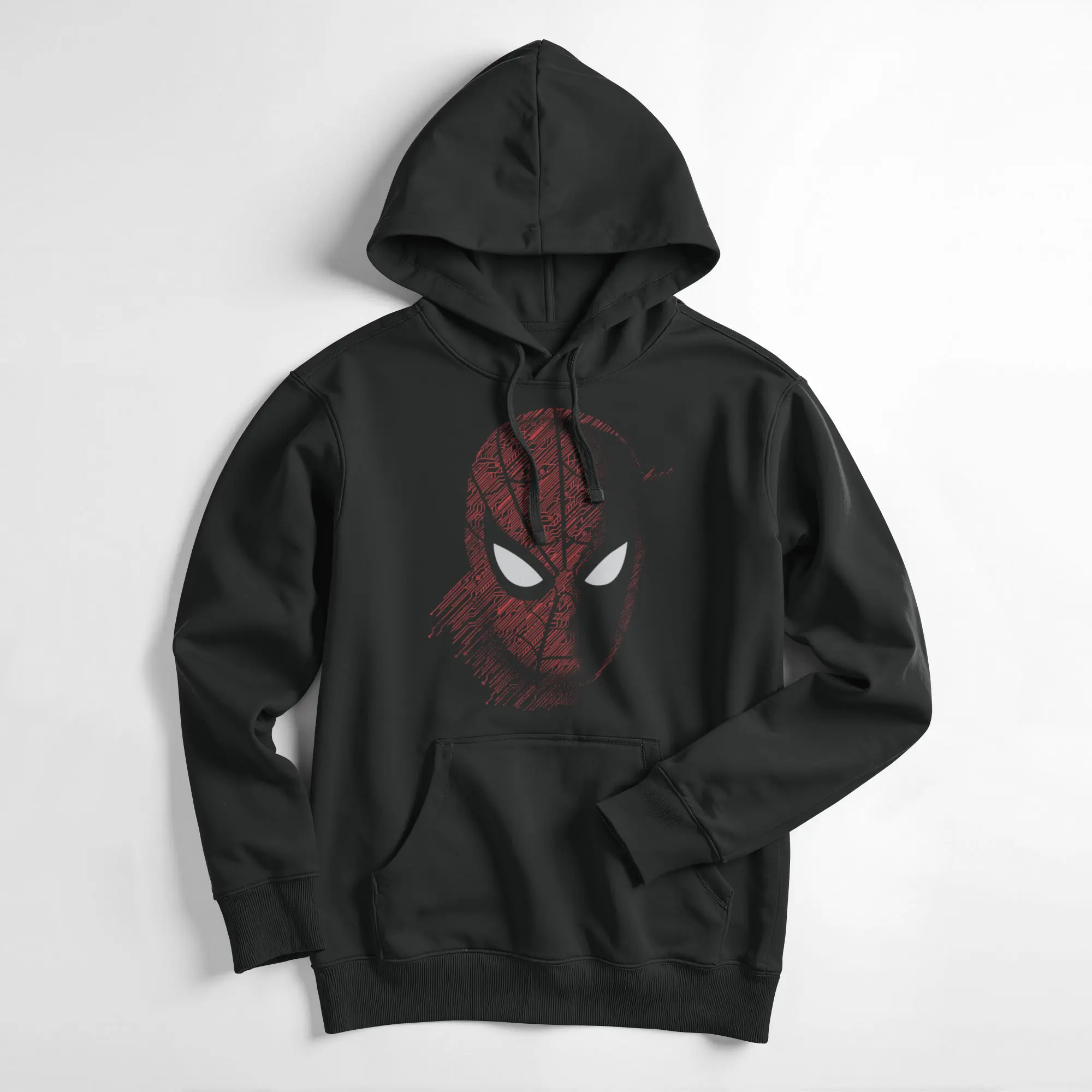 Men's Marvel Spider-Man: Far From Home Tech Pattern Pull Over Hoodie