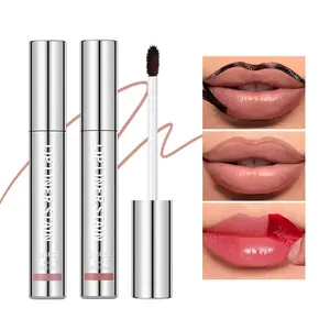 Lip Stain Liner, Waterproof & Smudgeproof Formula, Perfect for Full Lips & Contouring, Durable Matte Finish, Alcohol-Free Balm, Lipgloss, Makeup, Cosmetic
