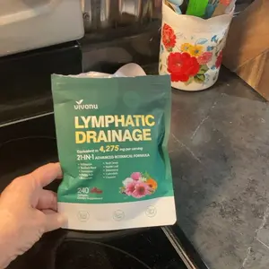 VIVONU  Lymphatic- Supports Lymphatic Circulation | Detox & Reduces Swelling | Key Ingredients: Echinacea, Dandelion, Nettle, Burdock, Calendula, Red Clover | 240 Capsules | Supports Immune System & Metabolism