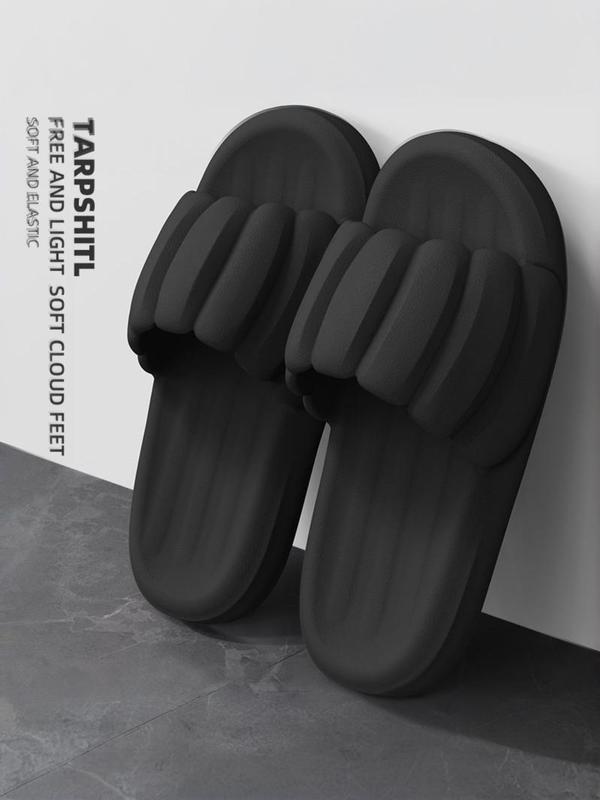 Women's Eva Flat Non-Slip Bath Slippers, Soft Indoor Outdoor Casual Shoes, Unisex Comfortable Home Footwear, Simple Style, Soft Sole Slippers, Lightweight Slippers