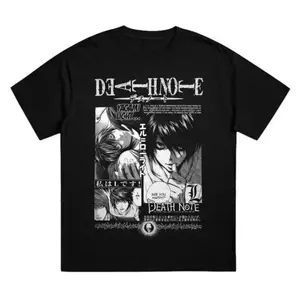 [100% Cotton] Summer Tee Summer Tee Anime Vintage Graphic Tee, Shinigami Eyes Tee, Death Note Shirt, Manga Anime Shirt, Unisex T-Shirt, Anime Clothing Top Menswear Womenswear Streetwear