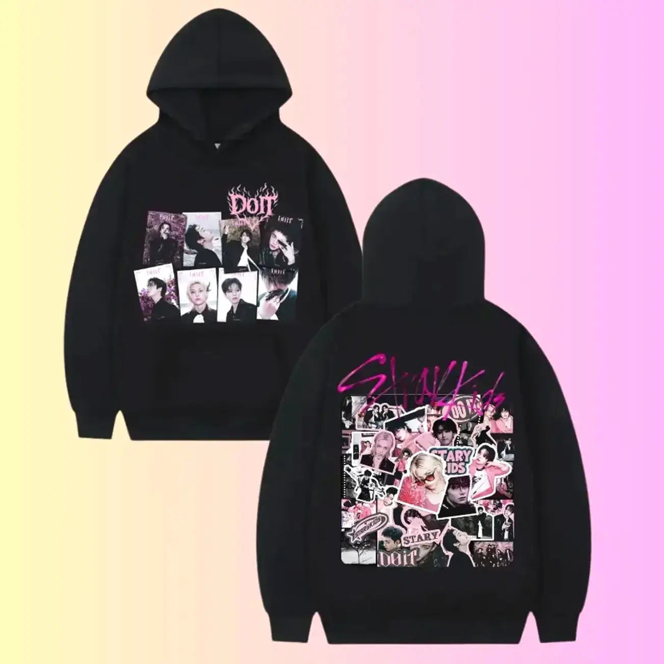 K-POP DO IT Boysband Album Graphic T Shirt, New Members Inspired Hoodie Sweatshirt Tee, Classic Kpop Streetwear Apparel