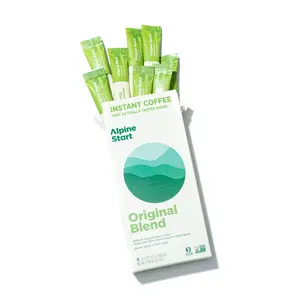 Alpine Start Original Blend Instant Coffee 8 pack Beverage