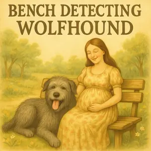 Bench Detecting Wolfhound