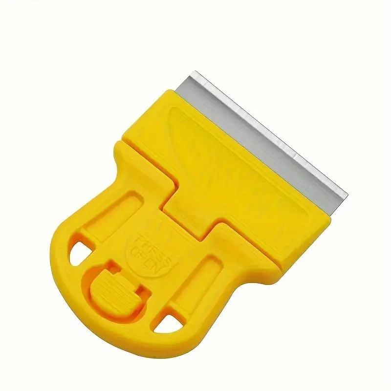 Mini Razor Blades Scraper, Removes Decals, Stickers, And Old Glue, Glass And Car Window Film Glue Remover, Scrapes Off Paint, Labels, And Debris, Tough Scraper, Paint Scraper Tool
