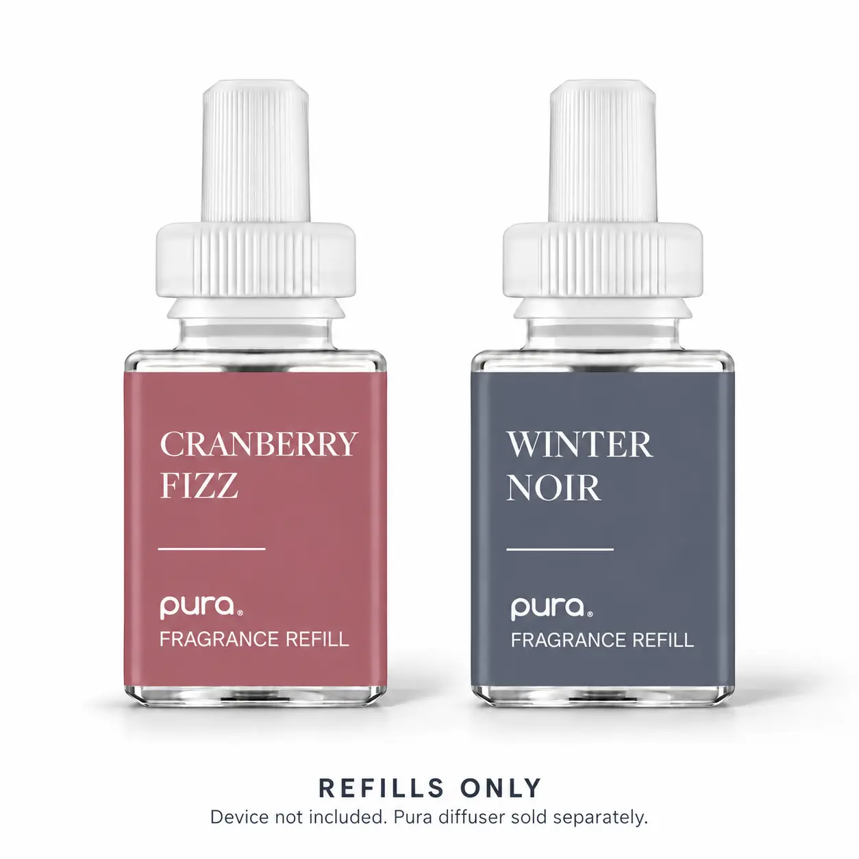 Pura Holiday Fragrance Duo — Cranberry Fizz & Winter Noir