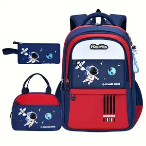 3pcs Backpack Bundle Compatible for /Tudents - Heavy-Duty School Bookbag with Multi-Compartment Organization, Adjustable -Slip Shoulder Straps & Breathable Back Panel - Lightweight College/for School Backpack for & (Hand Wash)