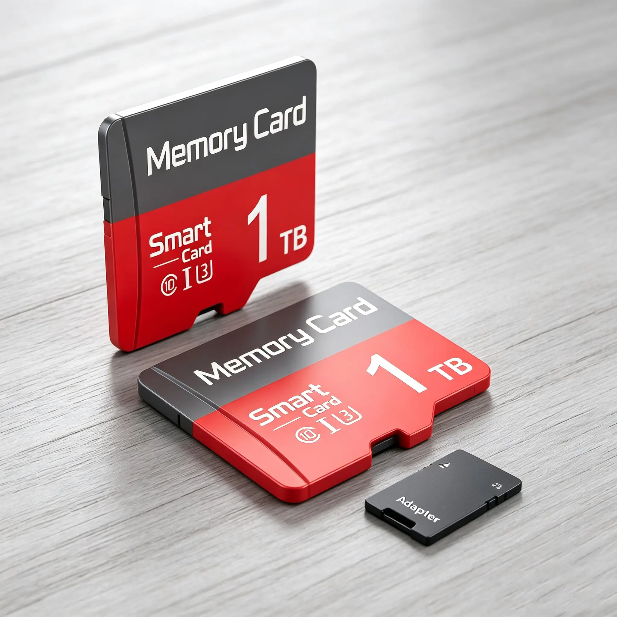 2-Pack 1TB, sd card, handy memory card, wide fit micro sd card, includes 2 SD adapters, for mp3 player, sat nav, micro sd memory card, great for stable data storage