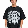 Aelfric Eden Men's Washed Oversized Cotton Round Crew Neck Graphic Tee - Short Sleeve, Streetwear, Unisex Work/Casual Daily Tops | Mensfashion, Summer Gifts, Father's Day Gifts
