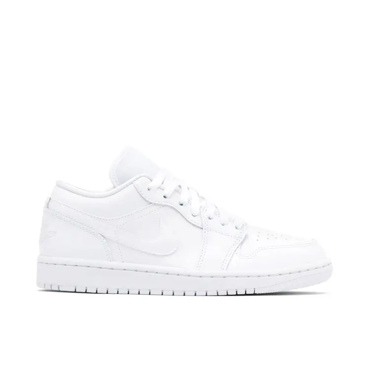 Nike Air Jordan 1 Low Triple White DV0990-111 Women's Fashion Sneaker New