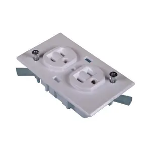 212 MAIN E-162C RV Conventional Duplex Receptacle Power Socket, White, 2.43 x 4.18 in. U.S. Hardware for Sailing Water Sports