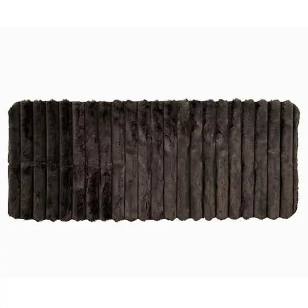 Warm & Cozy Ribbed Plush 24 x 60 Runner Rug