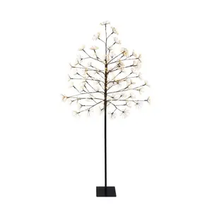 Puleo International 6' Pre-Lit Twig Tree with LED Lights