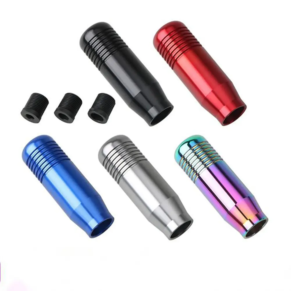 8.5cm Car Ctylish Gear Shift Knob Stick Manual Transmission Universal Car Aluminum Extended Gear Shifter Gear Head Knob 2026 for your car decoration