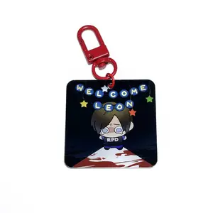 RE | [welcome leon] Acrylic Keychains, Double Sided Keychain, collectible item, gift for fans.
