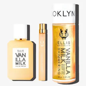 ELLIS BROOKLYN VANILLA MILK Fragrance and Body Oil Trio Bundle, $218 Value