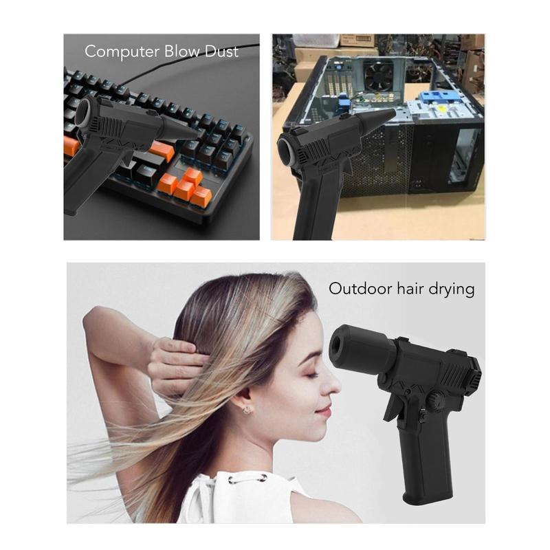 Electric Air Blower, Multifunctional High-Efficiency Air Blower, 200000RPM Brushless Speed Regulation, Type-C QC15W Fast Charging, Mini Spray Air Blower, Mini Electric Cleaner, Suitable for Cars, Computer Keyboards, Lenses, and Outdoor Use