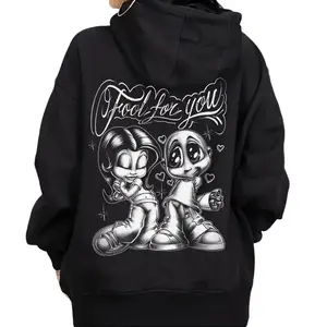 Fool  You Chicano Clothing, Chicana Art, Cholo Chola outfit Cotton Fabric Menswear Casual, Streetwear hoodie T-Shirt S-3XL