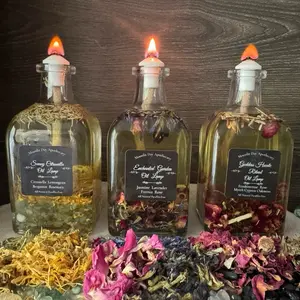 Oil Candles Hecate•Sunny Citronella•Enchanted Garden