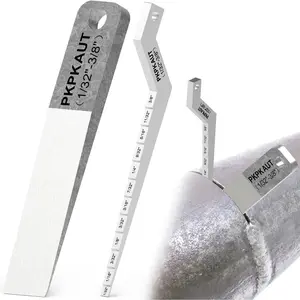 2PCS 8" Welding Wedge for Pipe Fitting and Metalwork – Precision Hardened Steel Gap Adjustment for Pipefitter Tools, TIG, Ironworker, Gutter Wedges, Pipe Fitting Tools, Metal Spacers