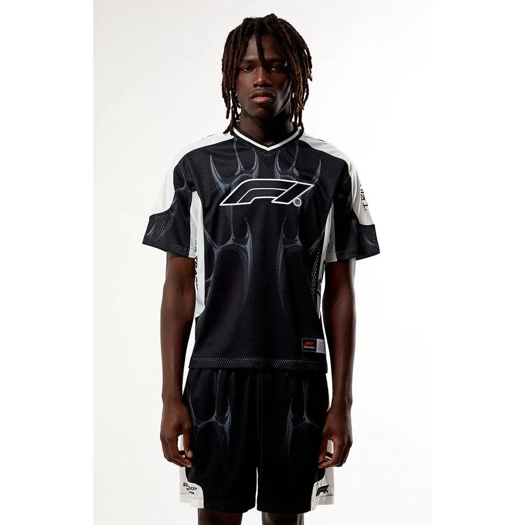 Formula 1 Men's x Pacsun RD1 Mesh Short Sleeve Jersey - Multicolor