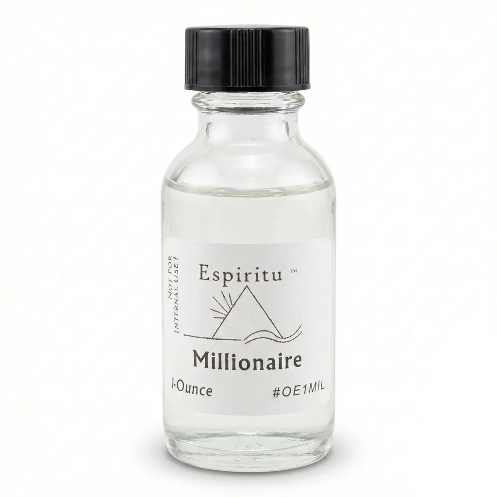 Espiritu Millionaire Ritual Oil 1oz — Wealth Attraction Condition Oil