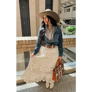 Ladies Skirt-MONCROCHET501