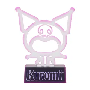 Sanrio Kuromi Silhouette 7-Inch LED Neon Mood Light