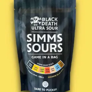 Simms Sours Game-in-a-Bag Candy