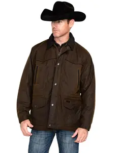Outback Trading Co Men's Oilskin Rancher Jacket - 2707Bronze