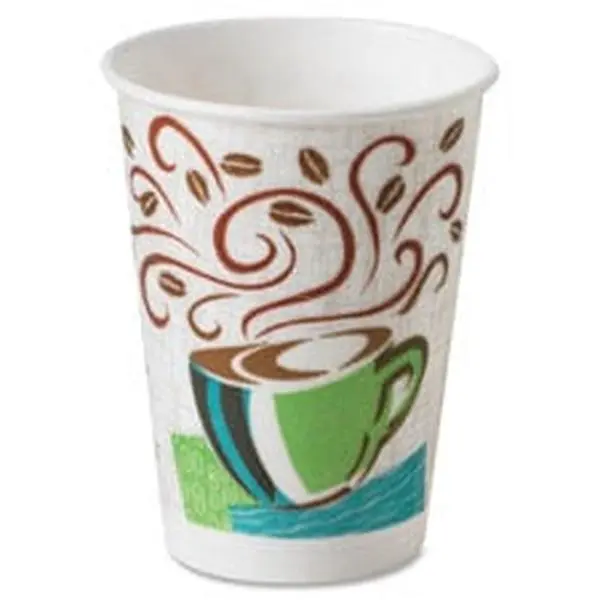 Perfectouch Paper Hot Cups - 12oz - 160 Count - Insulated Design for Hot Drinks