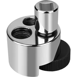 Stud Remover & Bolt Extractor Tool, 1/4" to 3/4" (6 to 19mm) Broken Bolt Extractor with Knurled Roller & Cam Lock, Stud Extractor for Seized Nuts & Damaged Screws