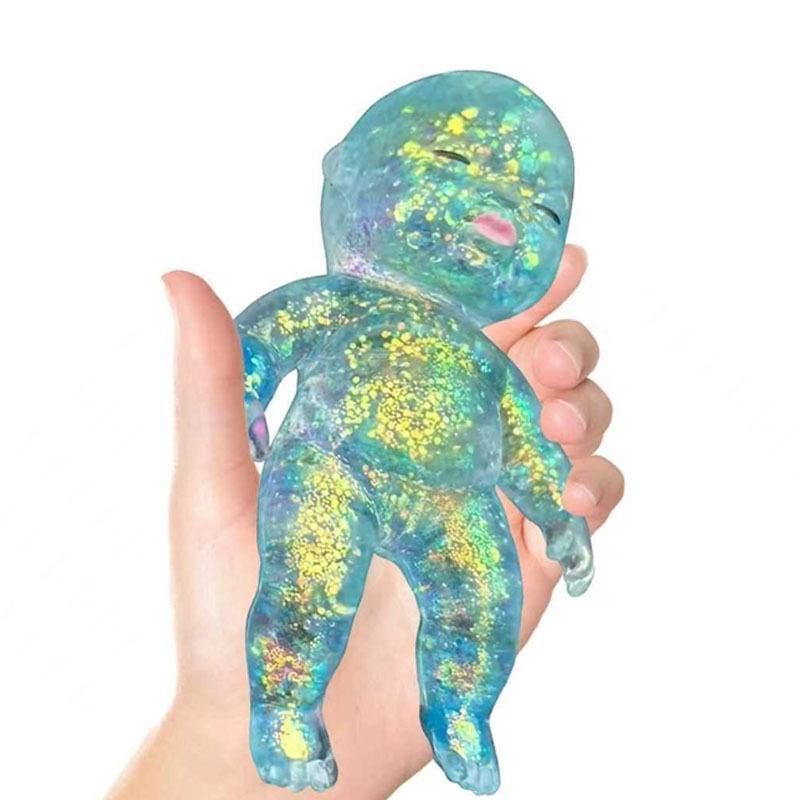 NeeDoh 2026 New Cube Lce Cream Cone Ice Cream Popsicle Pinch Music Decompression Toy Popsicle Ice Cream Pinch Music Limited Edition