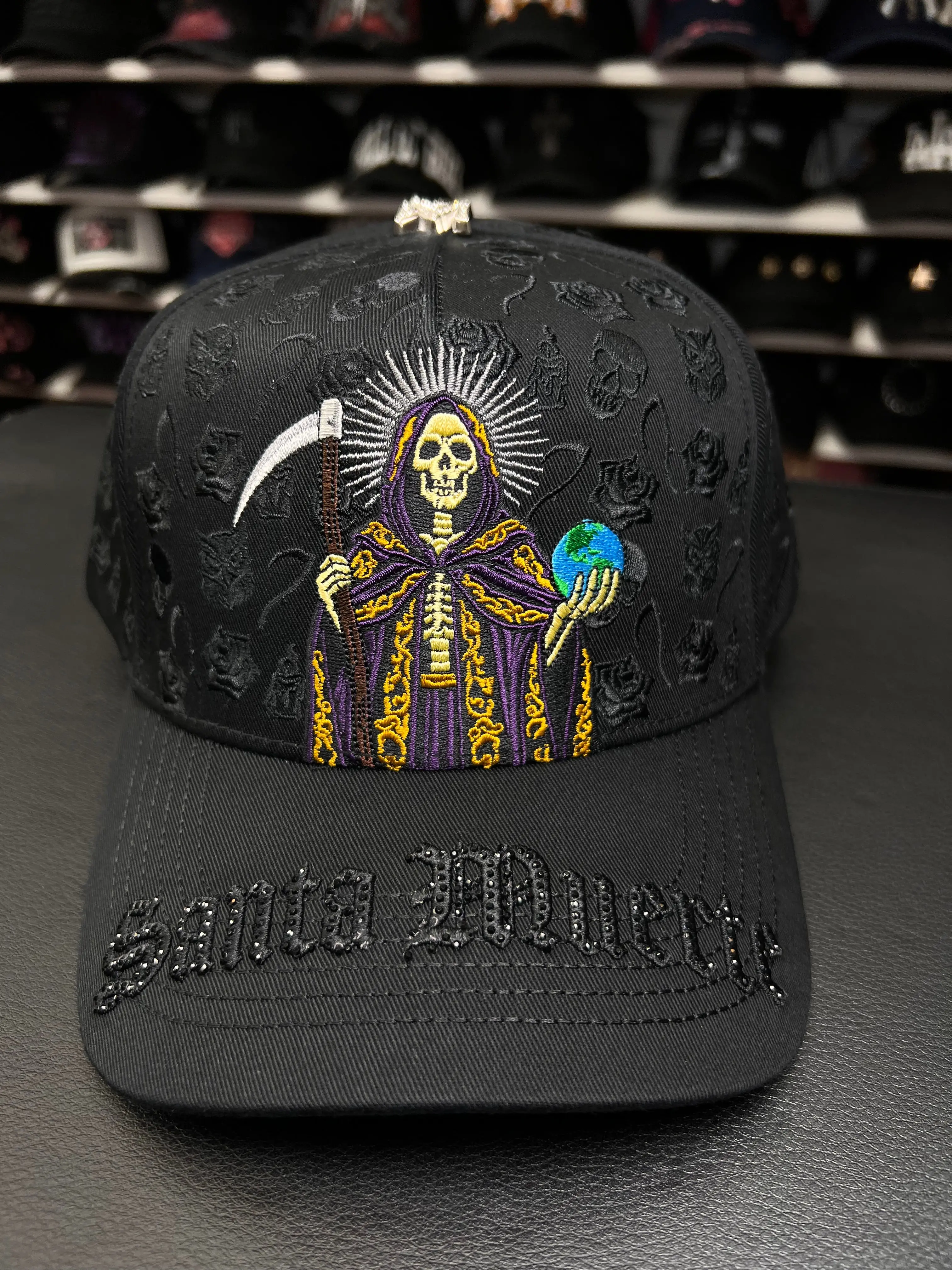 Santa muerte hat