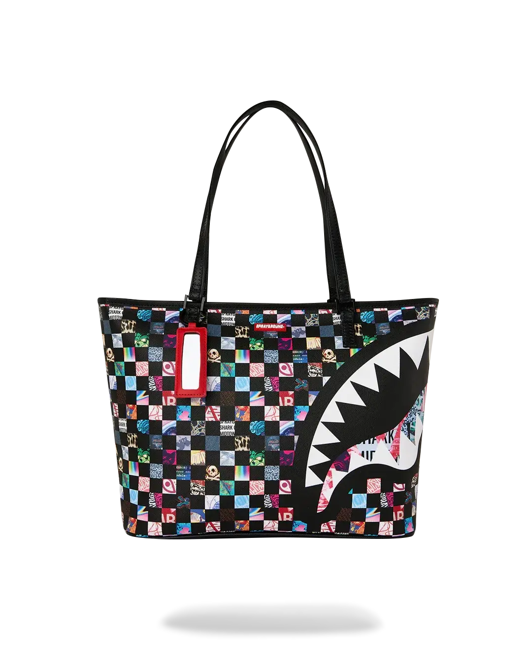 SPRAYGROUND Crazy Check Tote