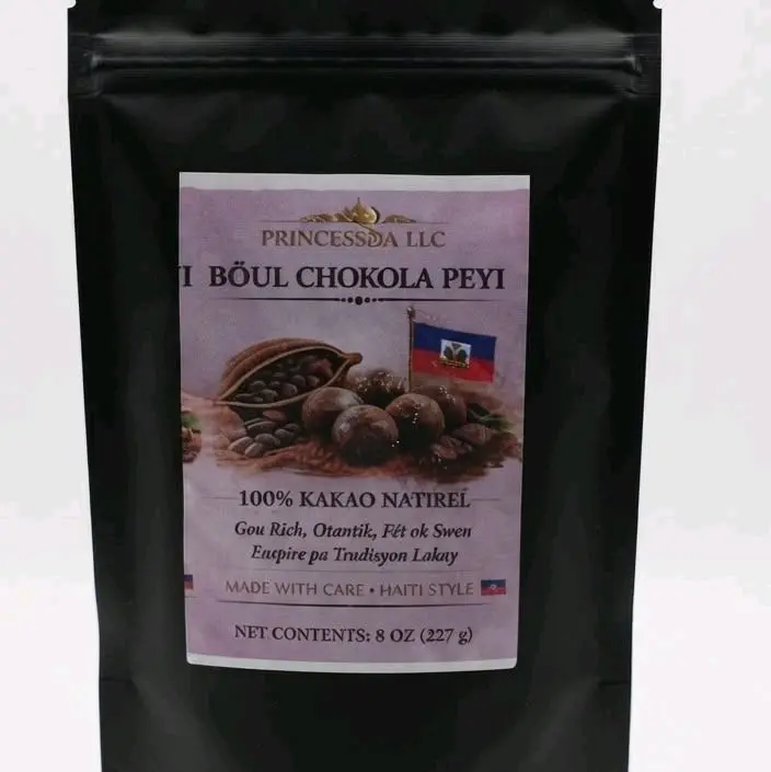 6 moso chokola nan yon sachè