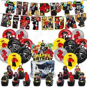 Forsaken chance birthday party decoration forgotten game birthday flag cake balloon Forsaken chance birthday party decoration forgotten game birthday flag cake balloon