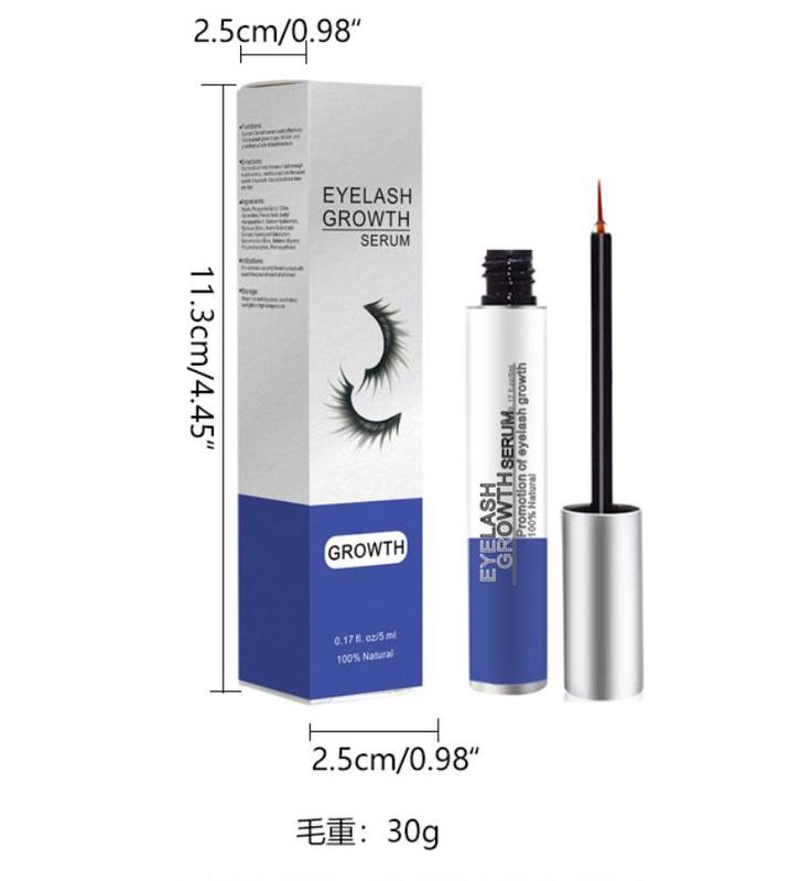 Eyelash Serum and Brow Enhancer to Longer Lashes for Long ,Luscious Lashes 5ml Makeup Mascara Daily Nourishing Storage Cosmetic