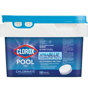 XtraBlue 3" Chlorinating Tablets Chlorine Pool Chemicals , 5lb