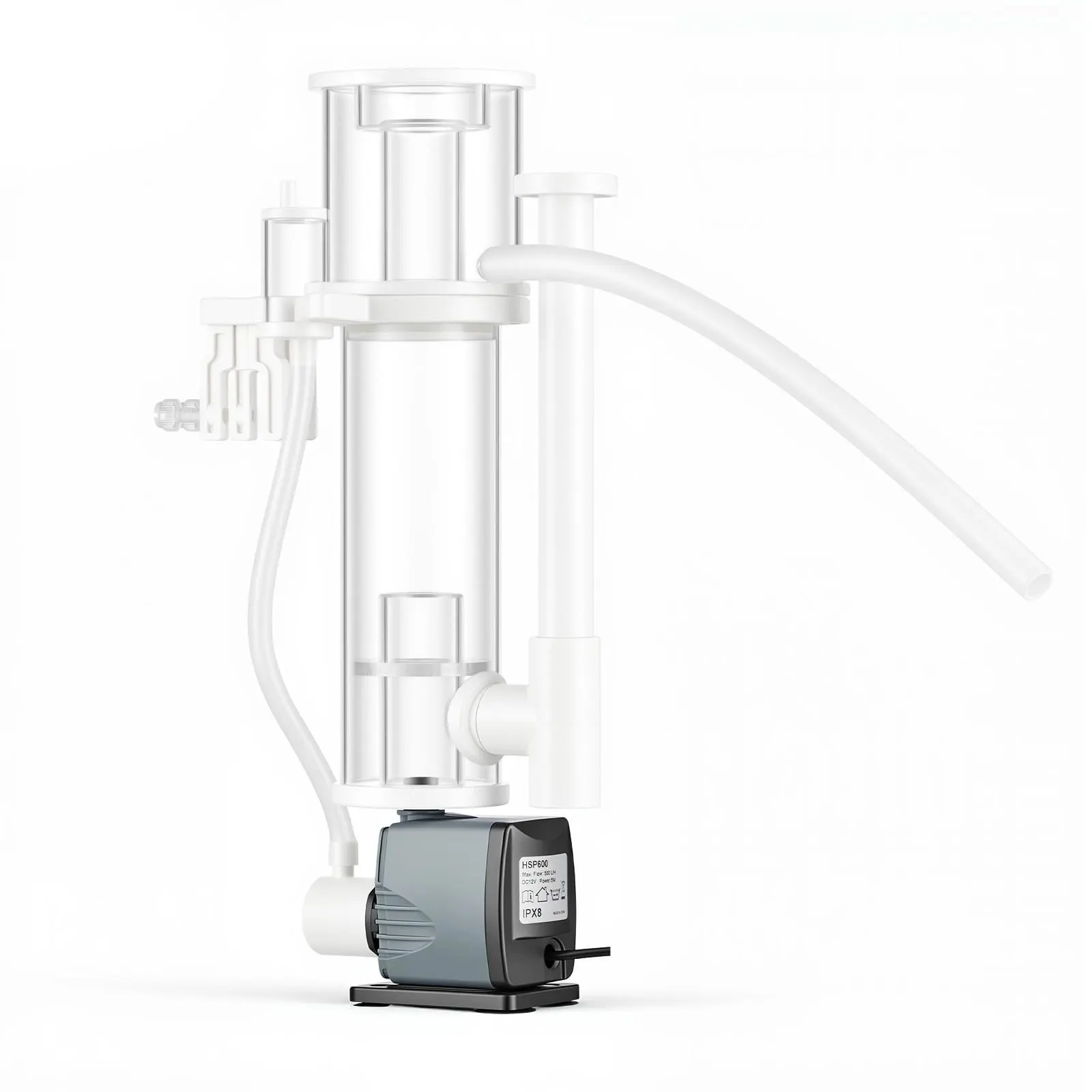 【summerfinds】VEVOR Protein Skimmer for 20-30 Gal Saltwater Aquarium Hang On with DC Pump, Protein Skimmer with DC Pinwheel Pump, Adjustable Control, for 20-30 Gallon Small Saltwater Aquariums & Reef Tank Fish Tank