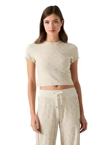 GUESS Female 4G logo cropped top