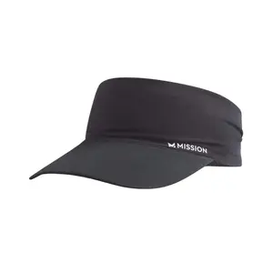Mission Cooling Stretch Visor - Unisex UPF 50 Sun Protection, Lightweight & Breathable, One Size Fits All, Machine Washable, Odor-Free