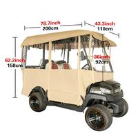 300D - 78.7 x 43.3 x 65 inch - Beige