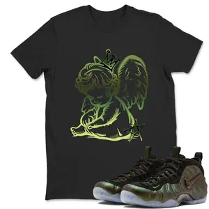 Foamposite One Pine Green Shirt, Foamposite One Pine Green Graphic T-Shirt, Neon Angel Tee Match Sneaker, Fresh Styles, Updated