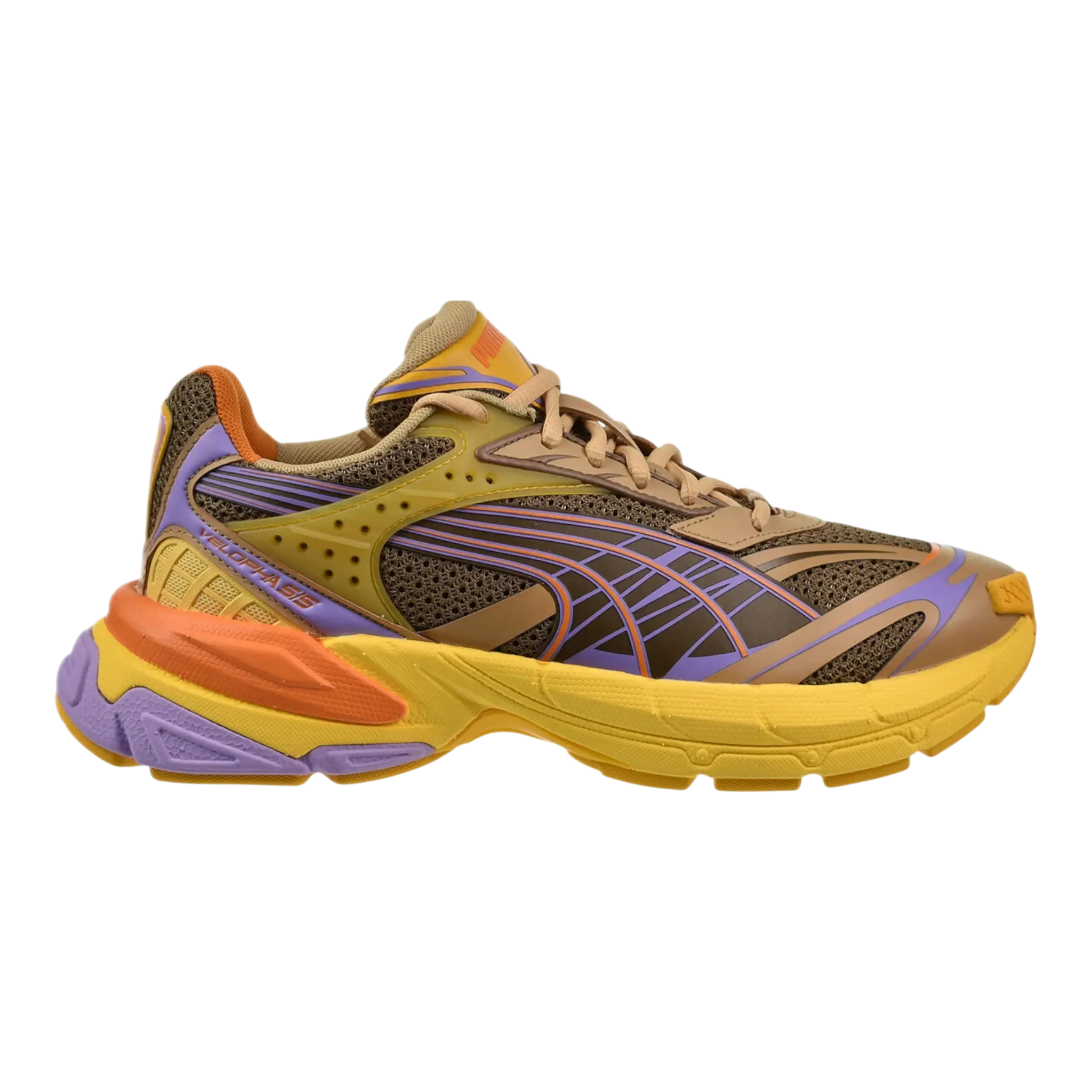PUMA Velophasis Multi Sneaker in Chocolate Chip/Flaxen | Men's