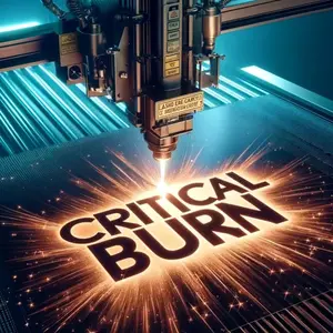 Critical Burn shop logo