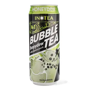 Inotea Bubble Tea, Honeydew Flavor 16.6 oz Inotea Bubble Tea, Honeydew Flavor 16.6 oz