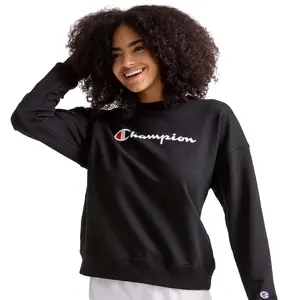 Champion Powerblend Crewneck Sweatshirt, Script Logo