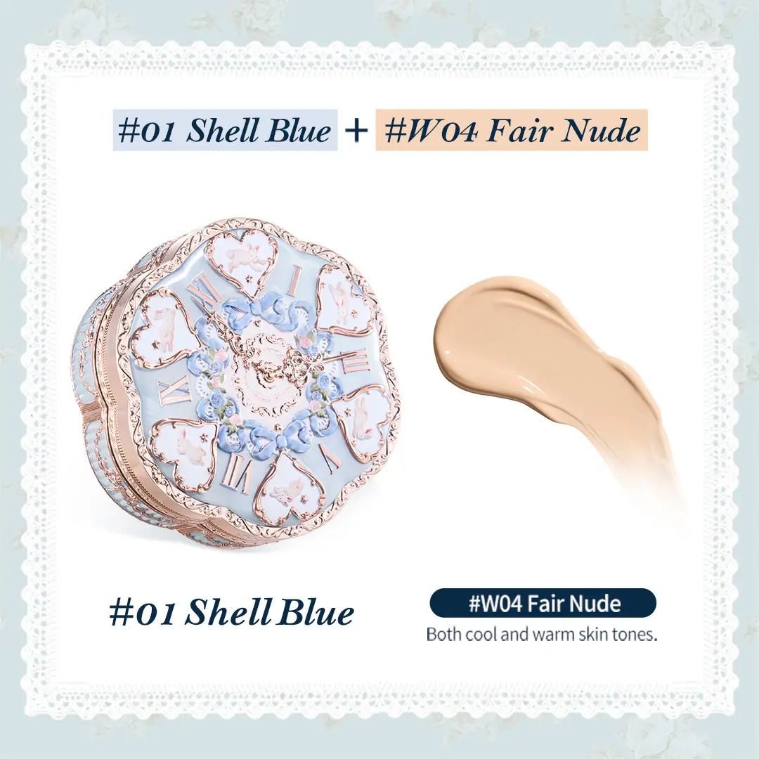 W04 Fair Nude (Shell Blue Case)